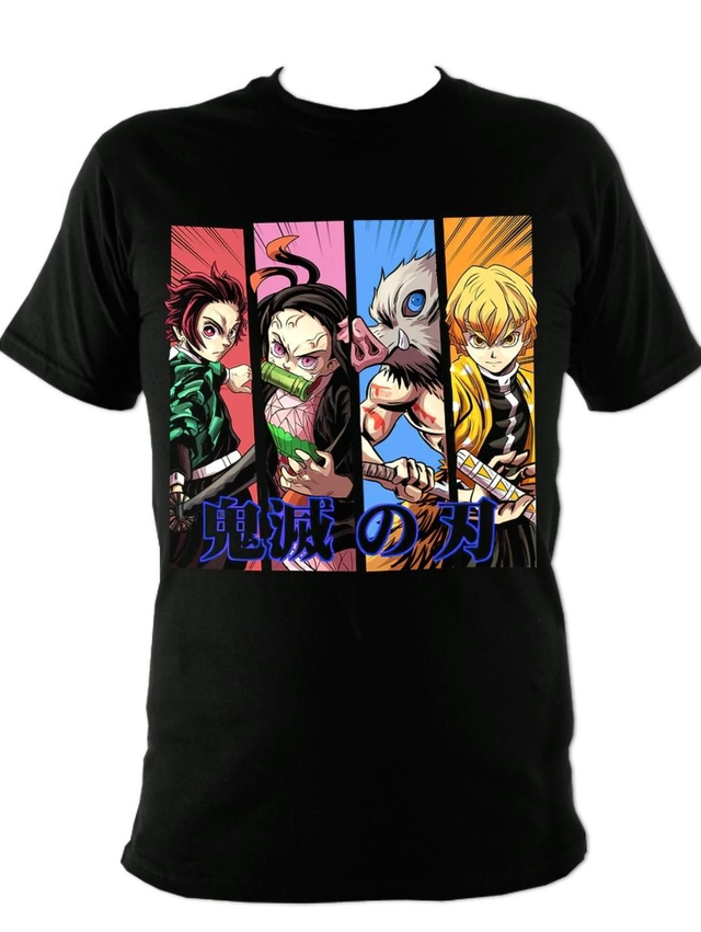 Demon Slayer Colour Block T-shirt