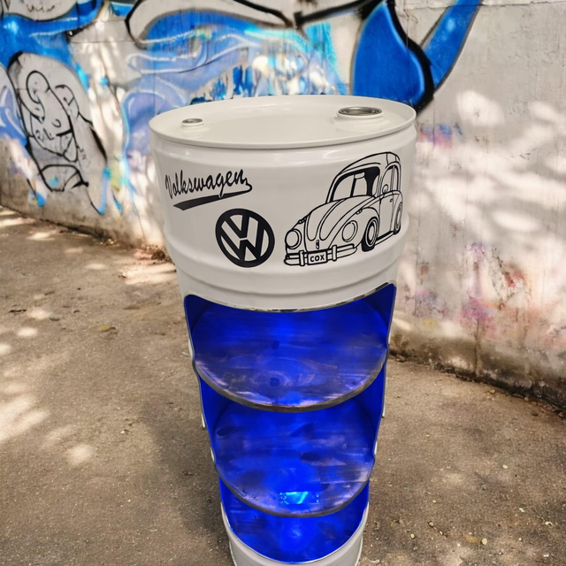 Colonne bar étagère thème Volkswagen Cox 