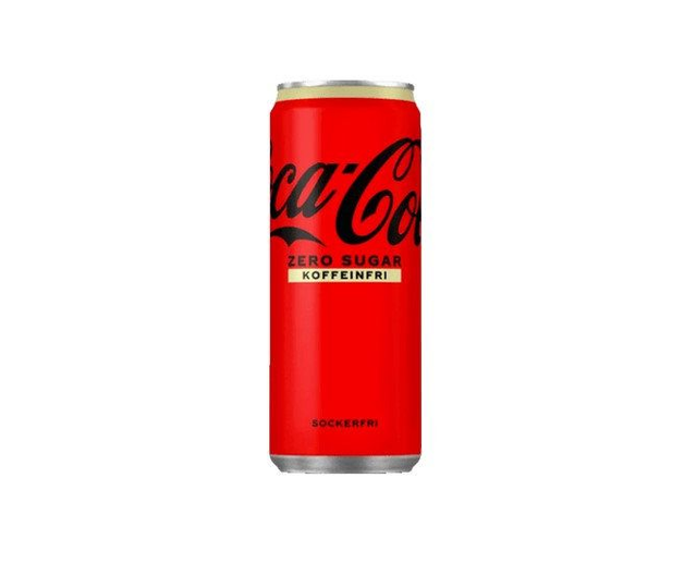Coca Cola Zero Koffeinfri - 330ml