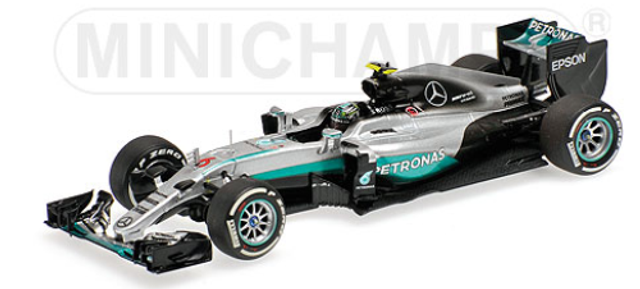 Mercedes Benz AMG W07 winner GP Australien 2016 N. Rosberg Minichamps 1:43 Formel 1
