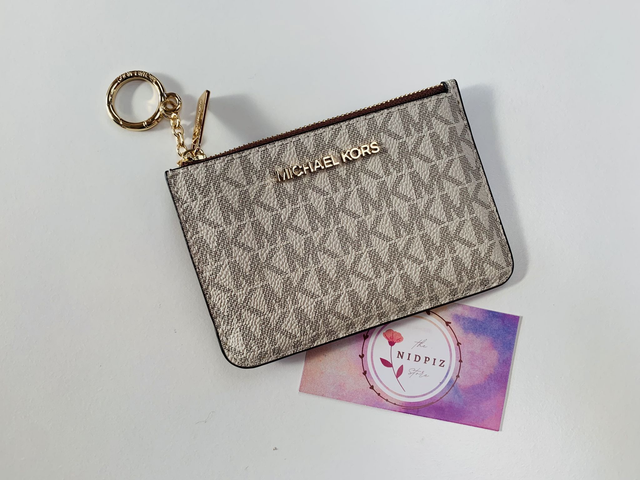 Michael Kors - Tarjetero monedero Vainilla (Coin purse)