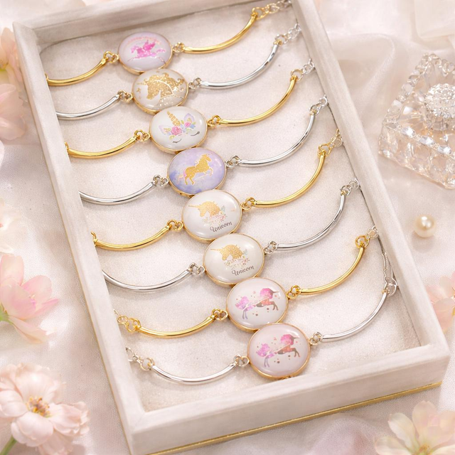 "Licorne" - Bracelet en acier - LI-001