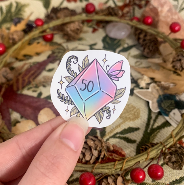 Sticker - Fairy Roll - Dé 50