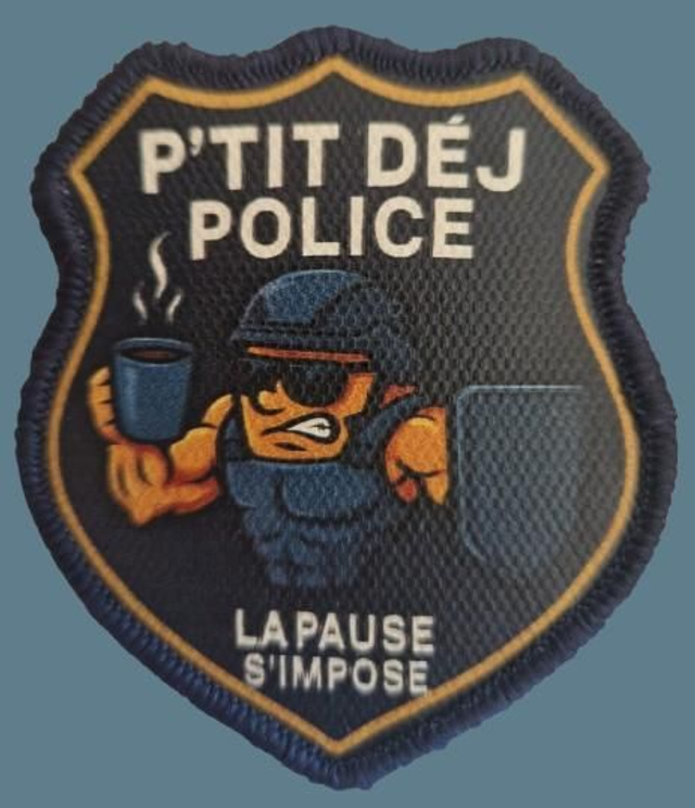 Patch cordura sublimation P&#039;tit Déj