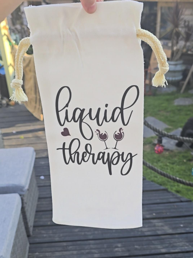 Liquid Therapy Wine Bottle Bag