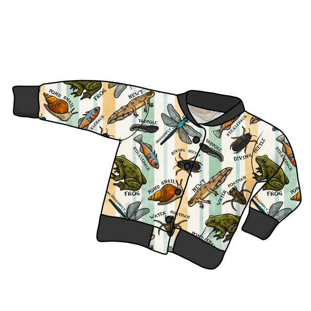 Dreamweaver 'Pond Dipping' Bomber Jacket