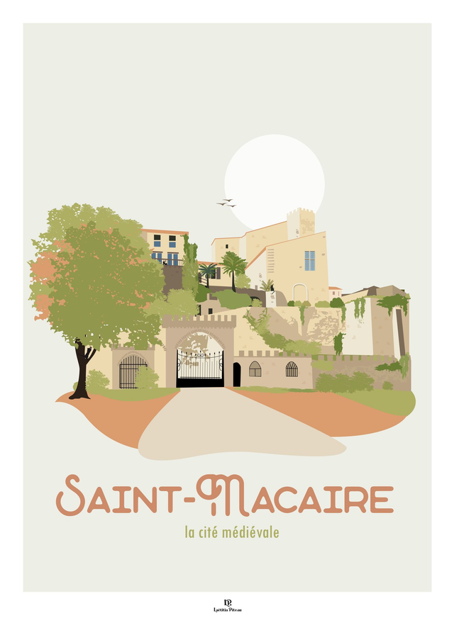 ♡11 Saint-Macaire “Les remparts” 