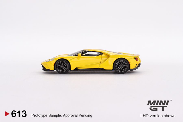 MGT00613 Mini GT 1/64 Ford GT “Triple Yellow” (LHD)
