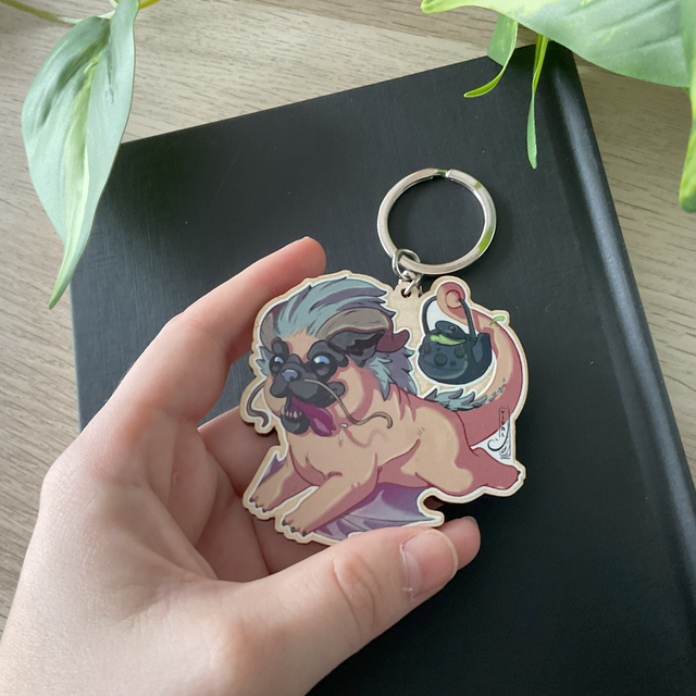 Llavero - Dragón del te