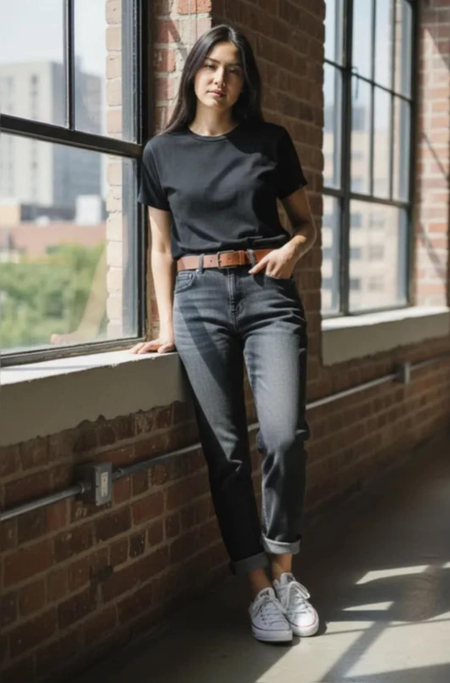 JEANS NOIR NEW CO 2026 Tailles 36 à 46