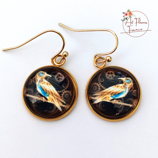 Bijoux illustrés - Faucon