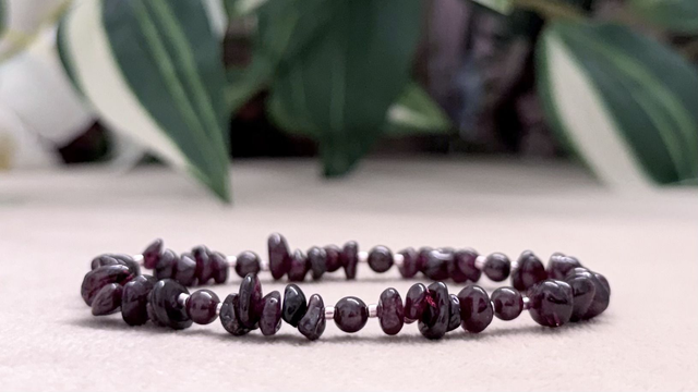 Bracelet | Grenat - Reliefs