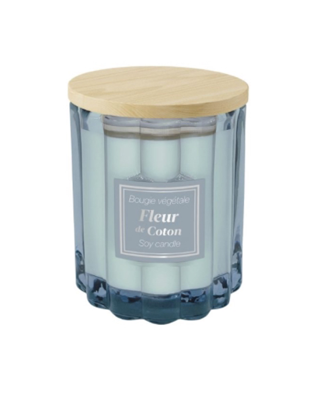 BOUGIE VÉGÉTALE FLEUR DE COTON – 100G