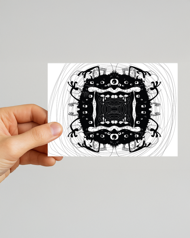 Napkin Monster | CONCEPT collectie | A6 Kaart