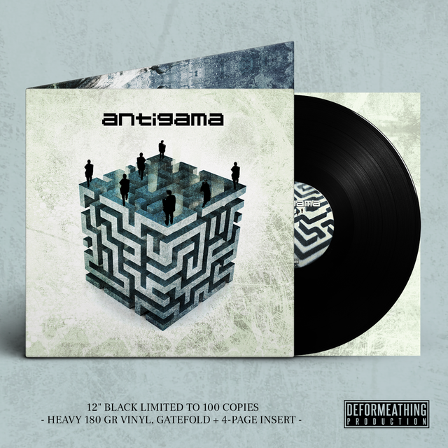 LP - Antigama - Warning (Black Vinyl)
