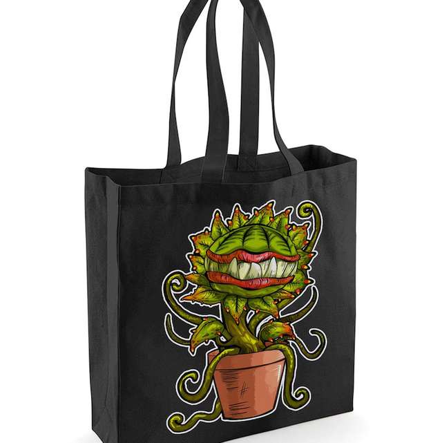 Audrey II Tote Bag – Little Shop of Horrors Inspired