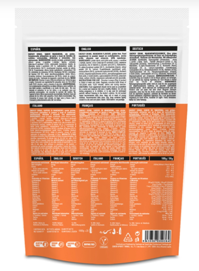 ENERGY DRINK - Boisson Énergisante - 1KG