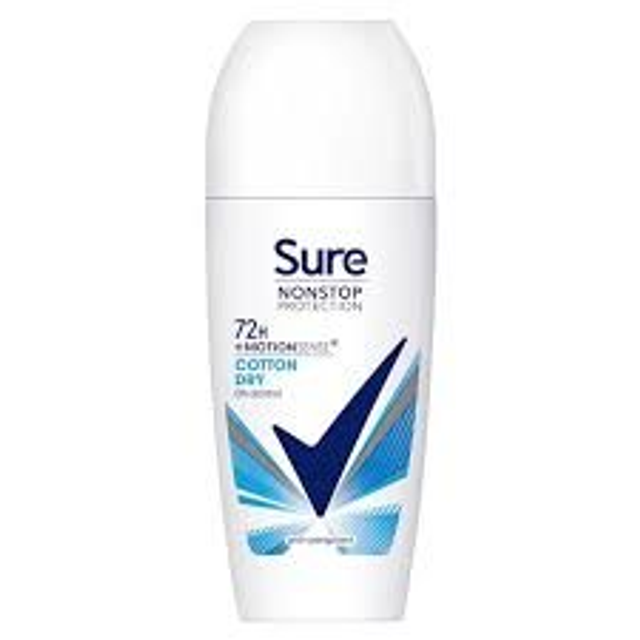 Sure Cotton Dry Roll On 50ml