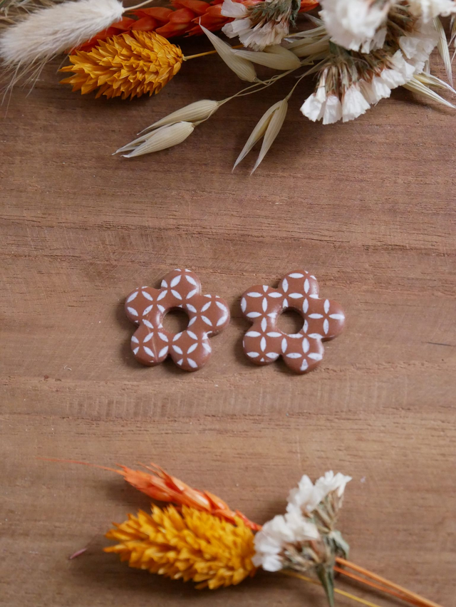 Romane - caramel à motifs