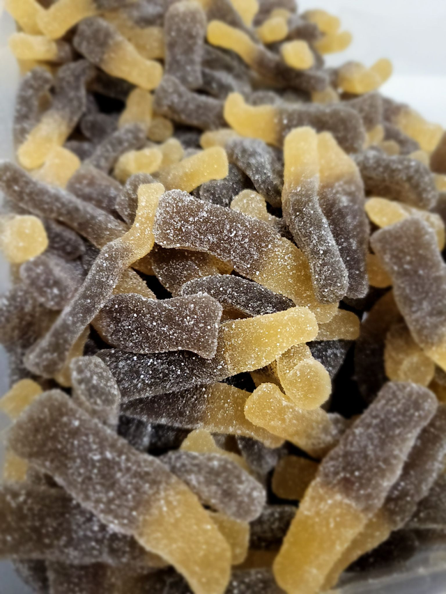 Bouteilles cola sucrées (100g) halal