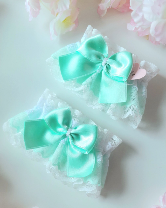 Wrist cuffs - minttu