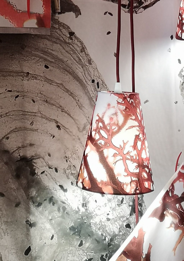 Luminaire, baladeuse Algues Rouges 