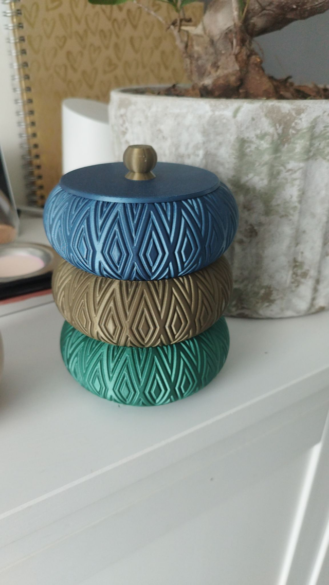 Boîtes à bijoux empilables x2 - BimBam Box "New-Yorkaise"