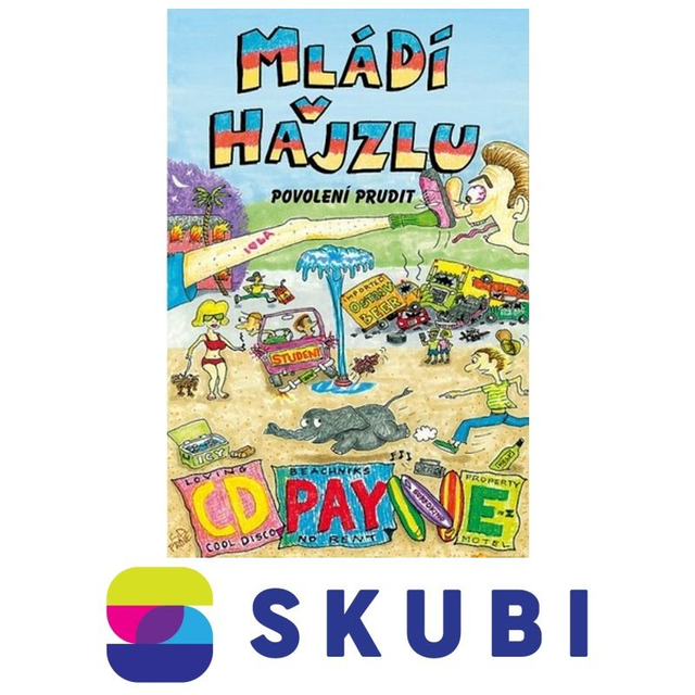 Kniha Mládí v hajzlu: Povolení prudit - C. D. Payne 