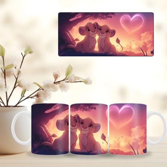 Mug Simba et Nala