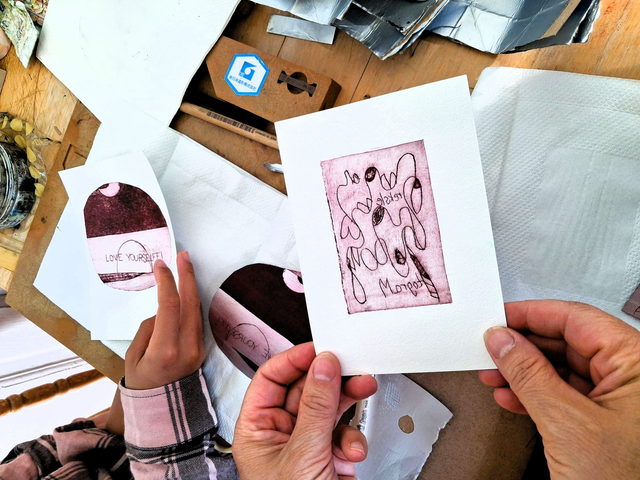 Atelier ENFANT EXCLUSIVE DECOUVERTE JOURNEE gravure d'estampe