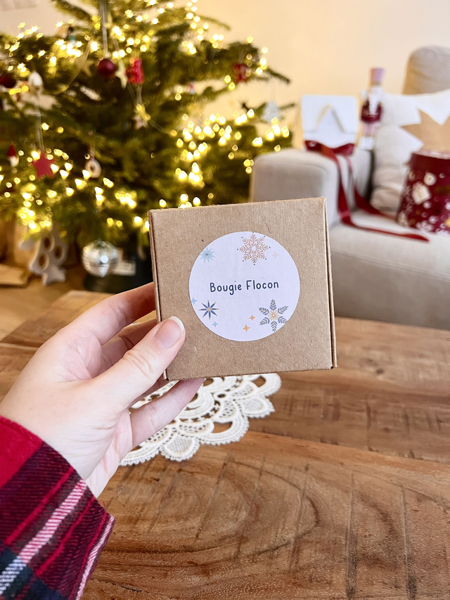🎄 Bougie Flocon