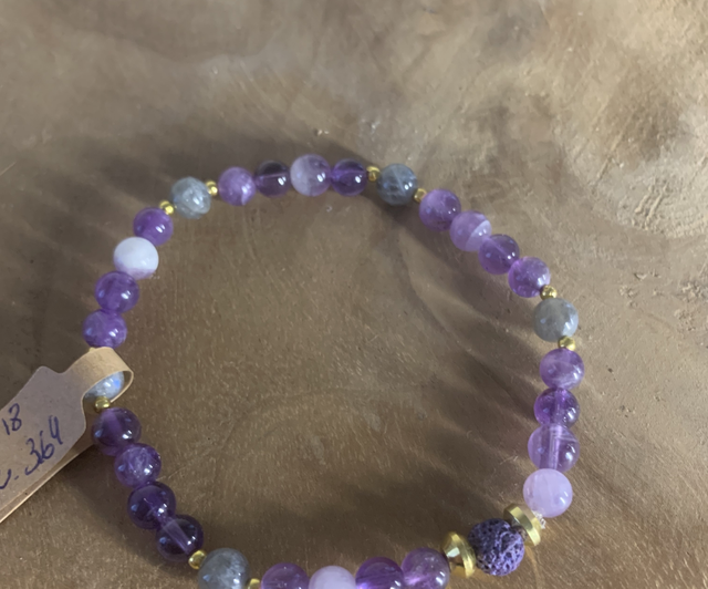 Méditation Améthyste &amp; Labradorite R369