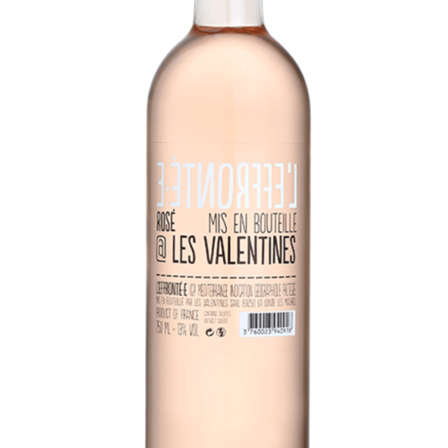 IGP Méditerranée Rosé L'Effrontée 2023 les Valentines