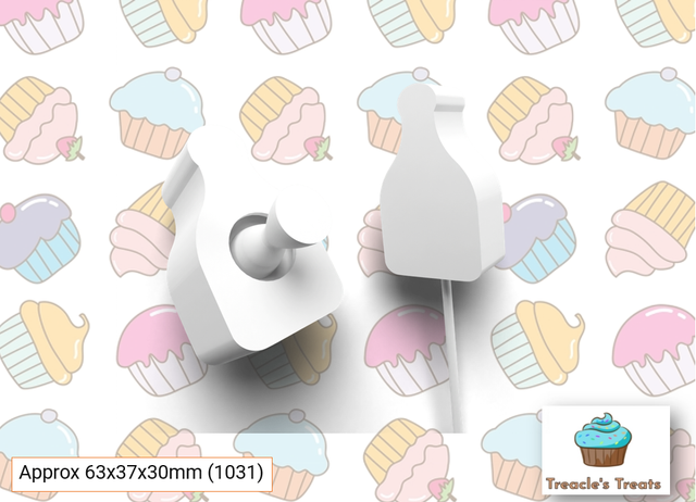 New year champagne cake pop mould with pusher 