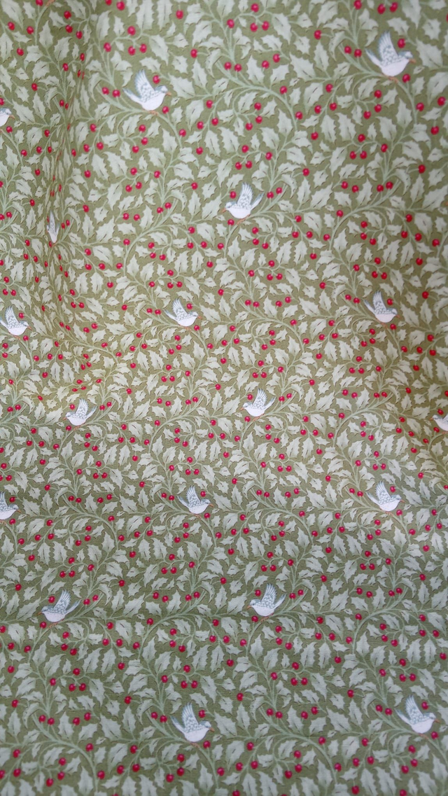 Stof: Tilda holly moss