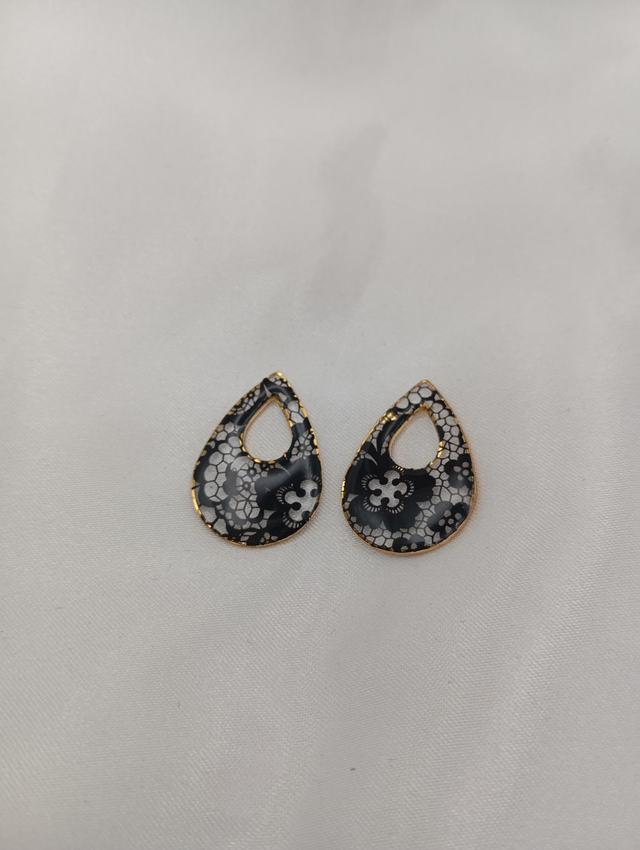 Pampilles dentelle noire 