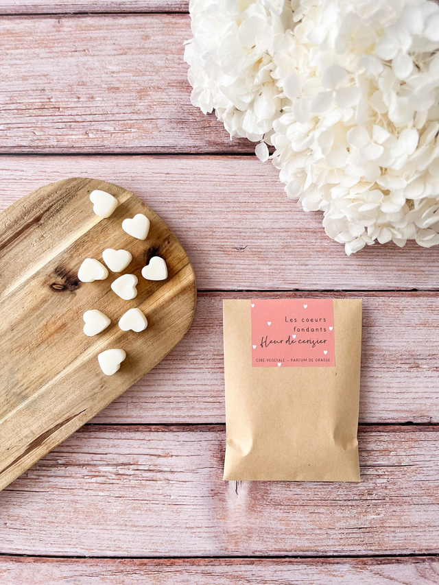 Mini coeur fondant - Fleur de cerisier