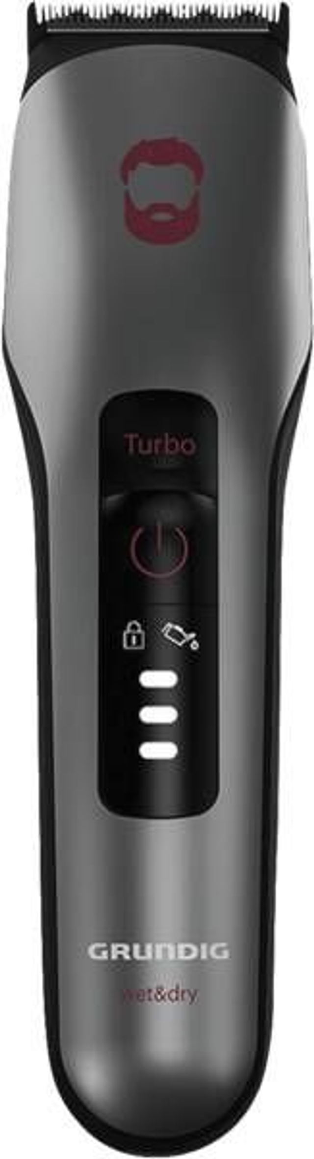 Grundig  Bart-/Haarschneider ProClub Grau-Schwarz MC 8030