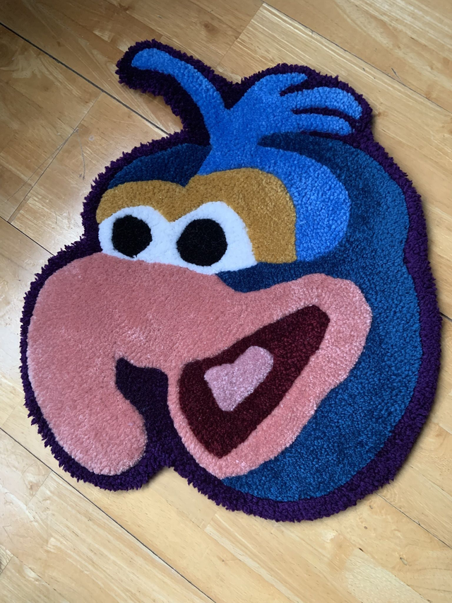 Blue Puppet Wall Art