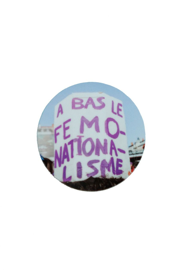 Sticker À BAS LE FÉMONATIONALISME