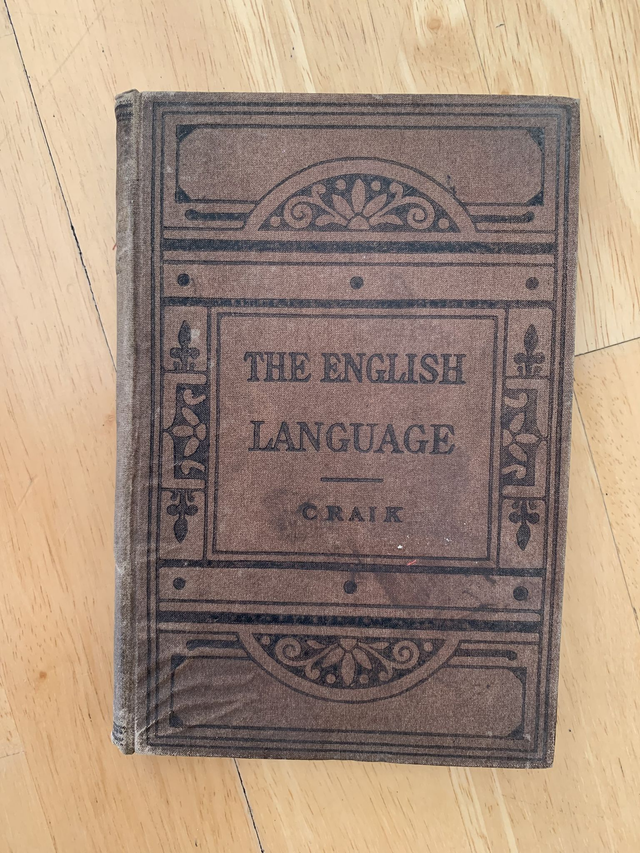 History of the English Language by George L Craik