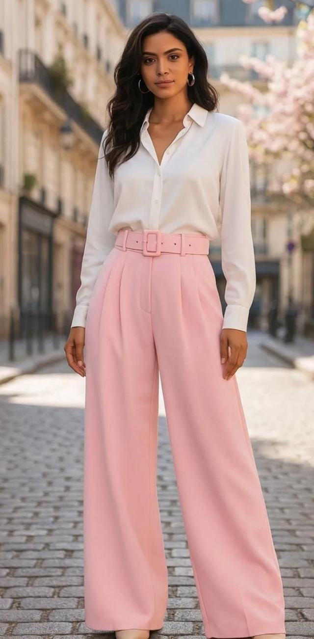  Pantalon palazzo