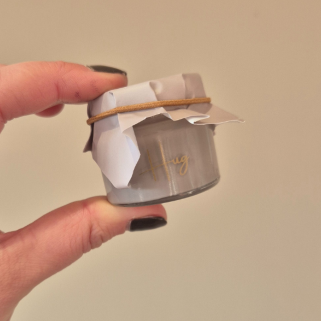 Geurkaars soya mini Hug