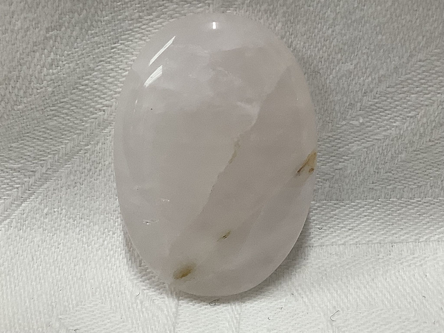 Rose Quartz Worry Stone