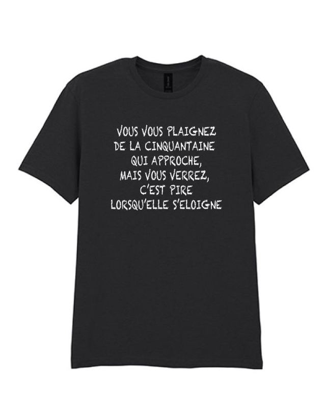 vous vous plaignez de la Cinquantaine