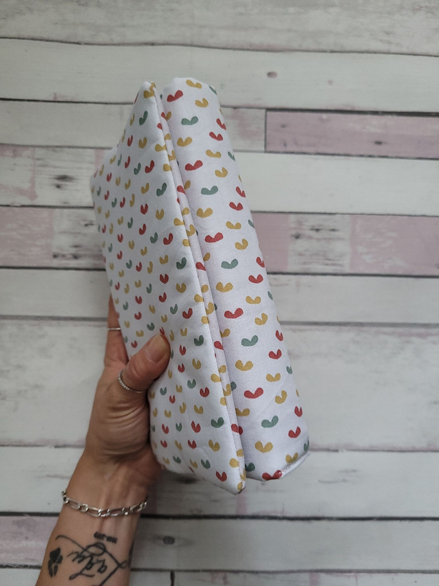 Protège livre amovible S - Coeurs