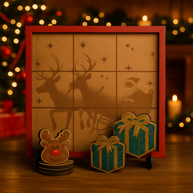 Décor Morpions Noël