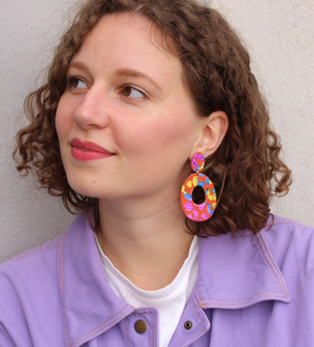 Iris • léopard multicolore brillant