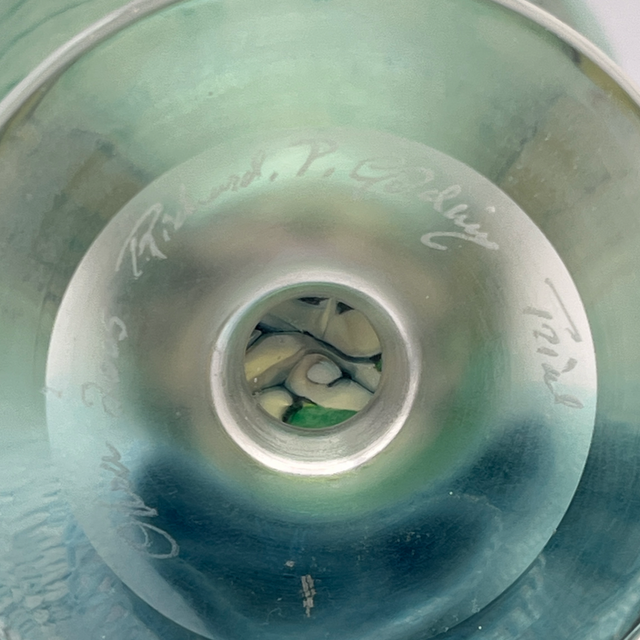 Richard Golding for Okra Glass – Signed Trial Piece Vase, 2005