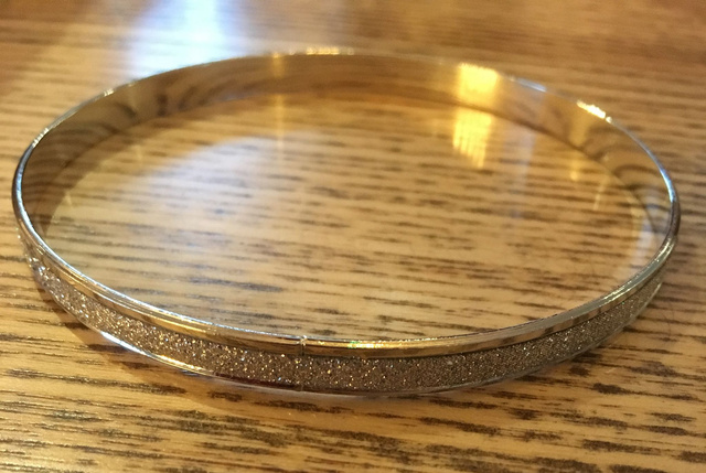 Glitter bangle